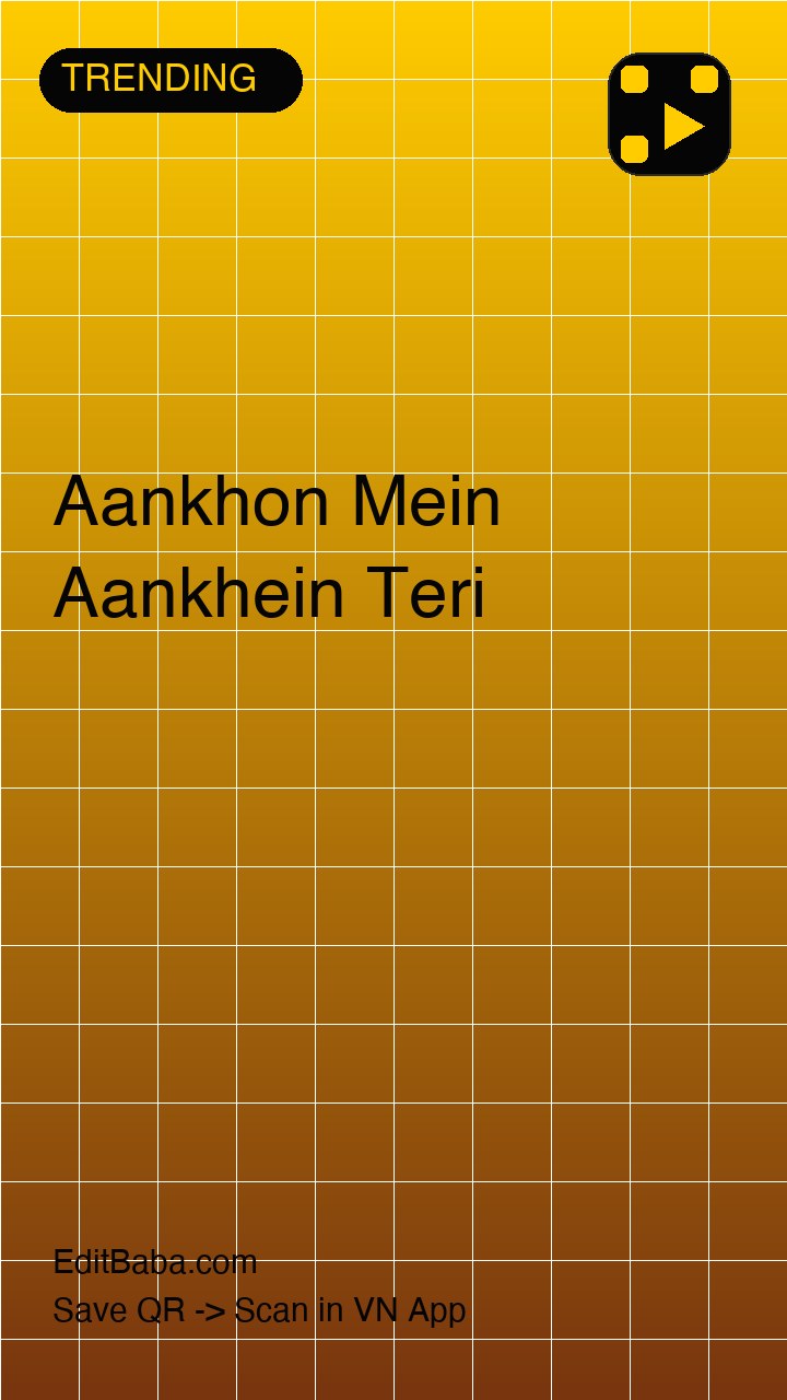 Aankhon Mein Aankhein Teri VN code template preview