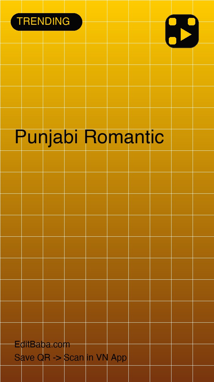 Punjabi Romantic VN code template preview