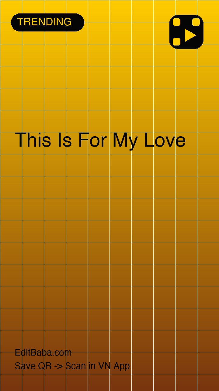 This Is For My Love VN code template preview