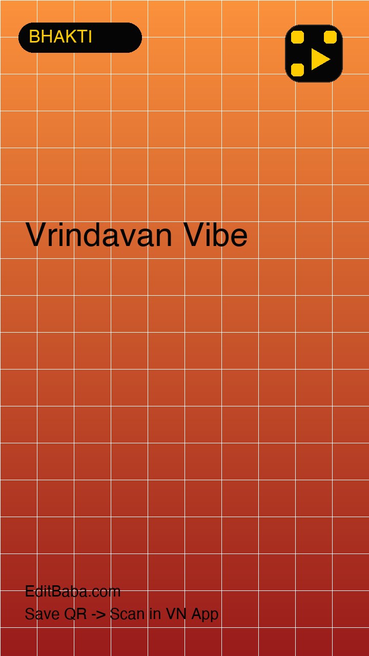 Vrindavan Vibe VN code template preview